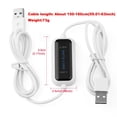 thumbnail image 2 of USB 2.0 high-speed laptop USB-to-USB PC data transfer cable link for direct copying between 2 computers. Suitable for XP, Vista, Windows 7, 8 (32/64-bit), and Windows 10., 2 of 7