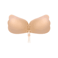 thumbnail image 1 of BIMEI Sticky Bra Strapless Backless Adhesive Invisible Lift up Bra Push up Bra for Backless Dress,1 Pair,Beige，D Cup, 1 of 9