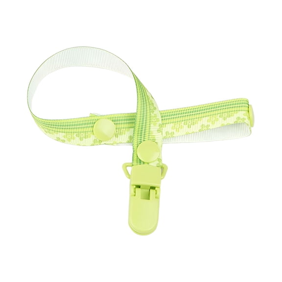 XIRQI Pacifier Clip,Polyester Pacifier Holder,8" Paci Clips,Style5