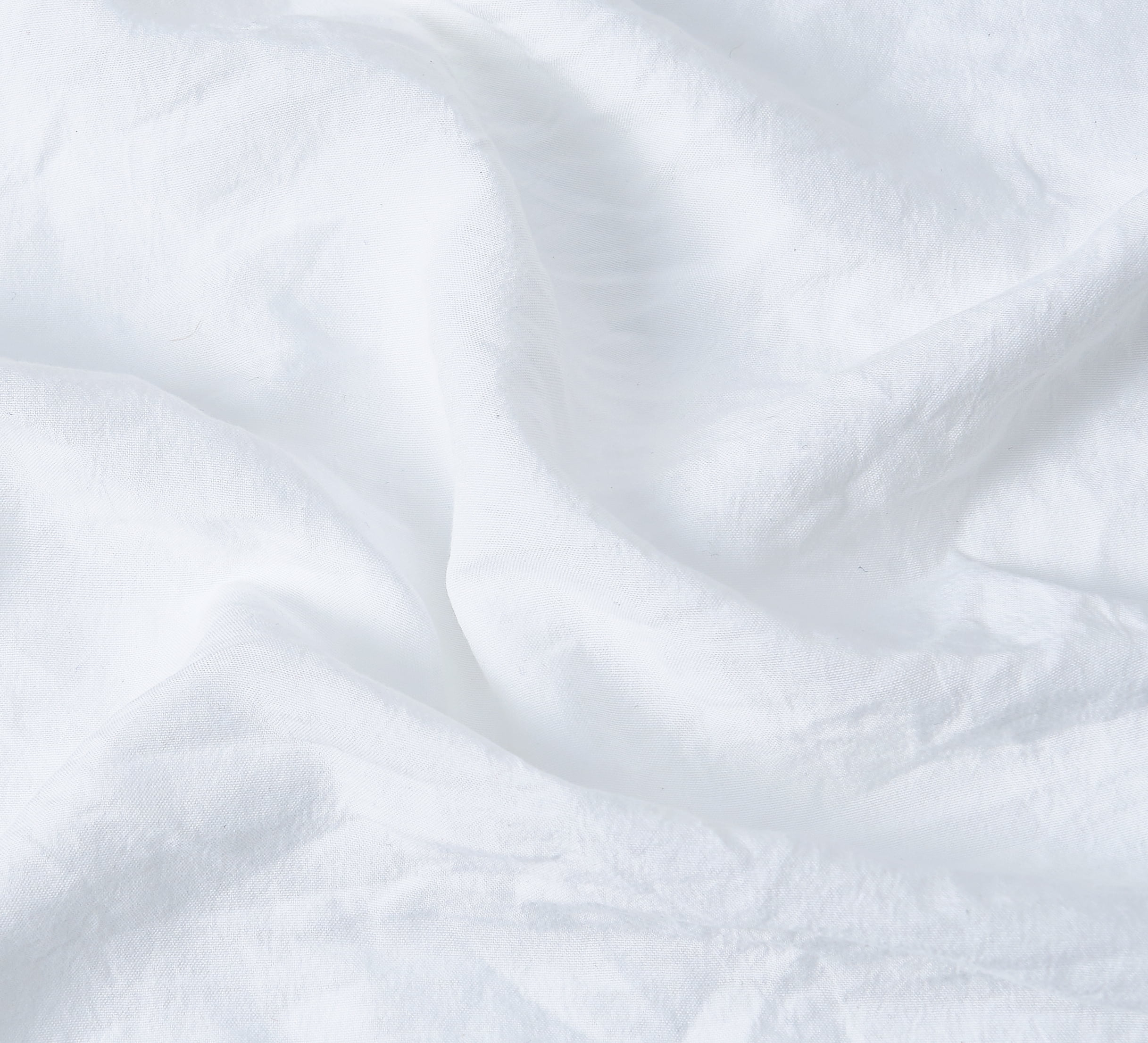 Mainstays Washed Ultra Soft Microfiber Pillowcase Set, Std/Queen, Arctic White, 2 Piece