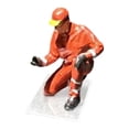 thumbnail image 3 of Accesorios para gasolineras en miniatura a escala 1/64 para oficinas y aficionados. Auxiliar de gas en cuclillas, 3 of 8