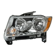 TYC 20-9166-90-1 Left Headlight Assembly for 2011-2013 Jeep Compass CH2518139