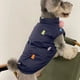 thumbnail image 1 of Warm Bear Down Jacket Coat Pet Dog Clothes Cartoon Thicken Clothing Dogs Small Cute Chihuahua Print Autumn Winter White Boy Gift ShopWise Round, 1 of 8