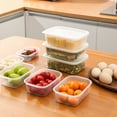 thumbnail image 3 of Large Food Storage Containers Airtight Leak Proof Food Containers with Lids for Lunch Leftover Storage Bowl, 3 of 19