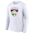 thumbnail image 2 of Men's White Florida Panthers Team Pride Logo Long Sleeve T-Shirt, 2 of 3