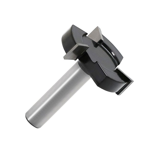 Riwesomey Brocas para enrutador de superficie Spoilboard, cabeza de taladro impermeable lavable, broca de cepillado tipo T, cortadora de fresado de madera, Kits y herramientas para tallar 1/2*1/2 Riwesomey TO009696-02