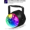 thumbnail image 3 of Luces de fiesta activadas por sonido con control remoto para DJ, lámpara estroboscópica de bola de discoteca, luz de escenario para fiestas de baile en casa, cumpleaños, karaoke, calcetines,, 3 of 7