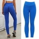 thumbnail image 5 of Las polainas del gimnasio de los pantalones de de la cintura de las mujeres empujan hacia arriba las medias deportivas L Baoblaze Leggings de entrenamiento de cintura alta, 5 of 8