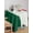 Green, variant on Mexican Flag Shabby Table Cloth, Green White Red Stripes Waterproof Tablecloth for Square Tables, Reusable Washable Fabric Table Cover for Restaurant Kitchen Dining Tables 60"x60"