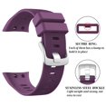 thumbnail image 3 of Watbro Compatible Con Garmin Forerunner 45S Band Correa De Repuesto Deportiva De Silicona Suave Correa De Fitness Pulsera Para Reloj Inteligente Garmin Forerunner 45S, 3 of 5