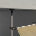 thumbnail image 6 of YYAo Patio Awnings Sun Shade Shelter, Patio Awnings, 10' x 4' Manual Retractable Awning, Non-Screw Patio Awning, UV Resistant, Beige, 6 of 11