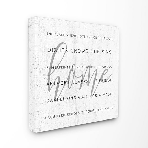 The Stupell Home Decor Collection The Place Where is Home Wall Art