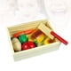 thumbnail image 5 of EeaseMX Juego de cortar pan, frutas y verduras de plástico para niños, juego de rol, juguete de regalo, 5 of 7