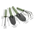 thumbnail image 2 of GZJCKJY Chanhai Tool Thickened Beach Shovel Potted Flower Cultivation Fleshy Four Piece Set Vegetables Flower Tools Shovel Hoe Garden Supplies, 2 of 3