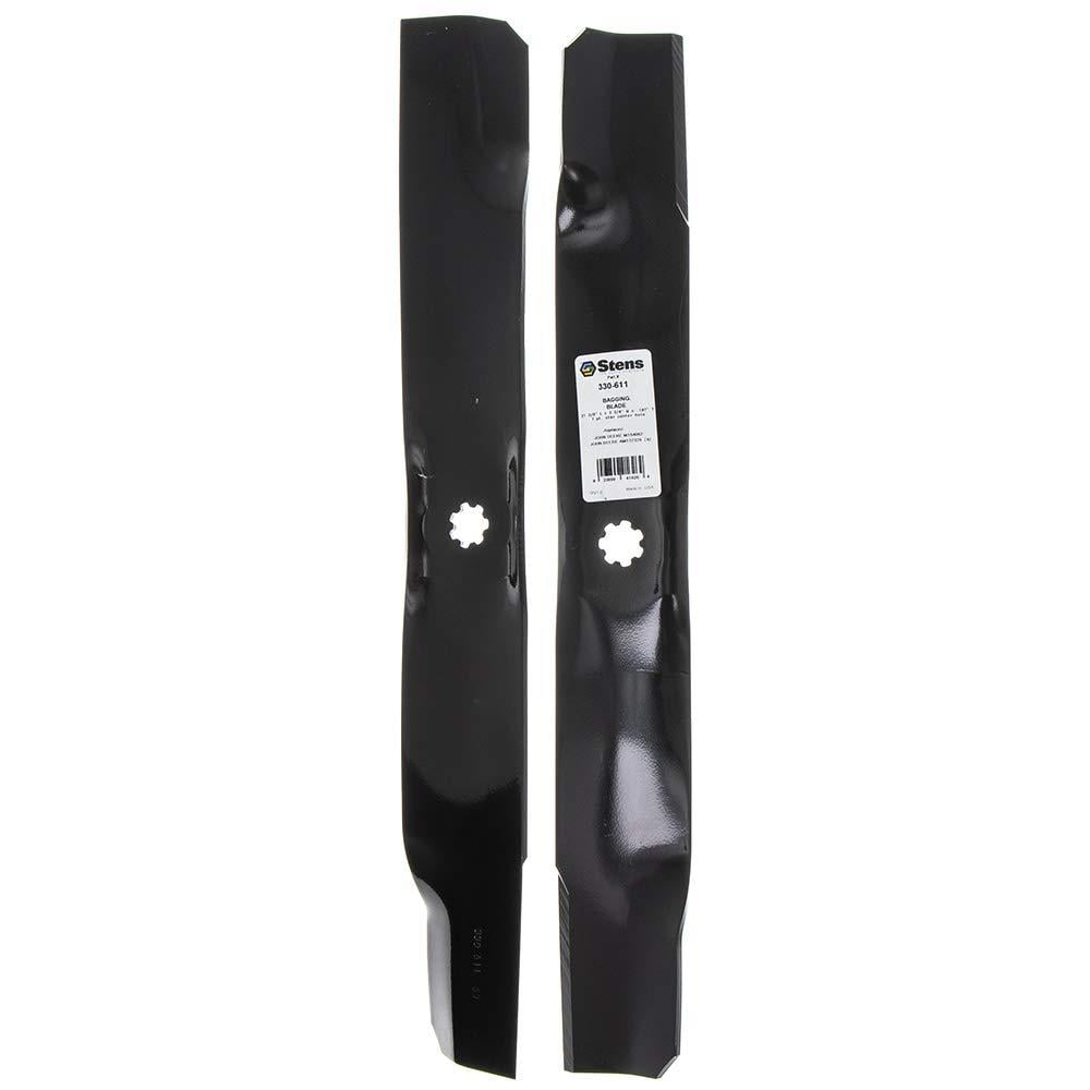 2 Pack of Bagging Blades for 42" Deck Mowers X300, X304, Z225 EZTrak
