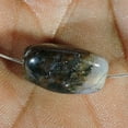 thumbnail image 3 of 10.90Cts Natural Moss Agate Fancy Dholki 1mm Drill Hole Beads Fine Gemstone, 3 of 4