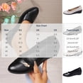 thumbnail image 3 of Lepsheexh Shoes for Women Versatile Round Toe Design Wedge Heel Comfortable Wear Resistant Formal Working Leather Daily Shoes, 3 of 9