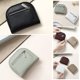 thumbnail image 3 of Monedero semicircular de moda para mujer, monedero para billetes, grande, C G3R6, 3 of 5