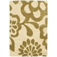 thumbnail image 2 of SAFAVIEH Soho Carmel Floral Wool Area Rug, Beige/Green, 2' x 3', 2 of 10