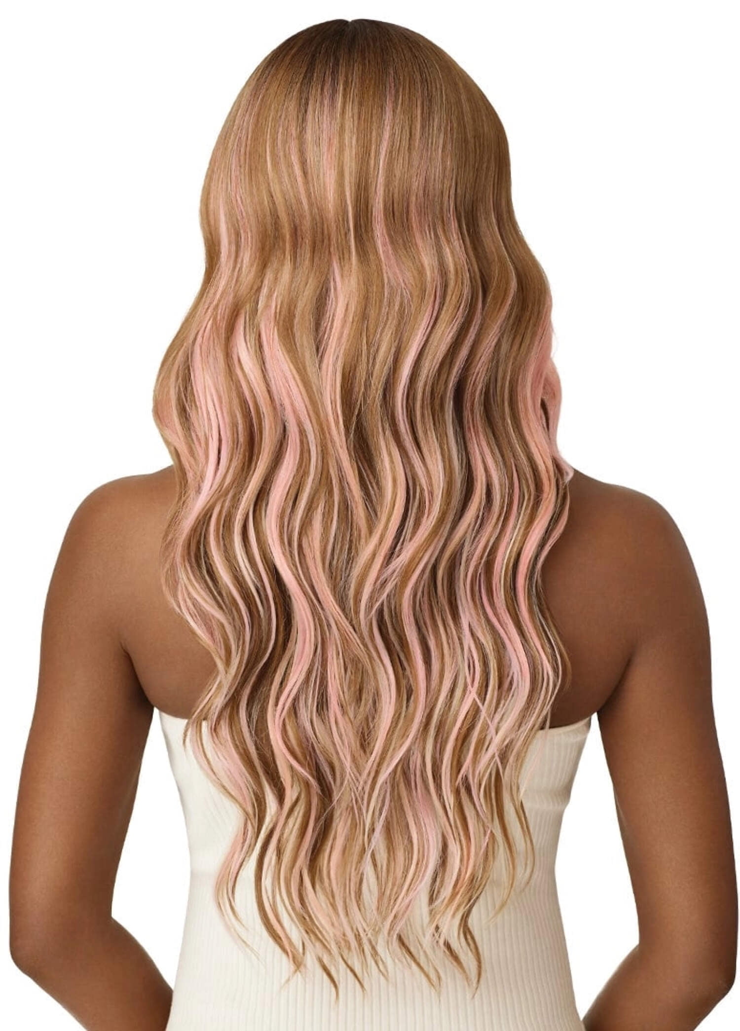 Outre Synthetic Pre-Plucked HD Transparent Lace Front Wig Every 38 QLEWE38