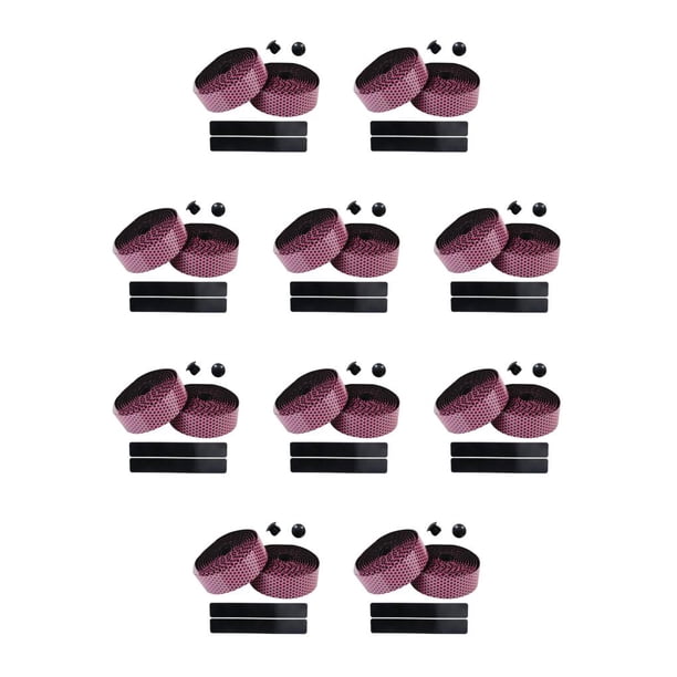 Eigraketly Cellular Belt último accesorio antideslizante para bicicleta de montaña, cinturón antideslizante para bicicleta de montaña, rosa 10piezas