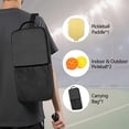 thumbnail image 2 of Pickleball Paddles Set Of 1, Fiberglass Surface, Colorful Lines Print, 1 Paddle, 2 Balls & Bag, 2 of 5