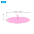 thumbnail image 2 of REGALWOVEN Silicone Cup Lids for Mug Cup Cover Cap, Airtight Suction Seal, Durable and Flexible Pink, 2 of 5