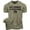 T-Shirt Military Green, variant on Ser Hombre es Necesario Workout Gym T-Shirt Funny Gym Shirt for Men Training Gym T-Shirt , Military Green, Small