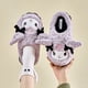 thumbnail image 4 of Pantuflas de algodón My Melody de Sanrio para mujer en invierno, lindas zapatillas de felpa con dibujos animados de Kuromi para usar en casa, zapatos de suela gruesa, 4 of 5