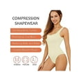 thumbnail image 5 of LELINTA Shapewear Bodysuit for Women Tummy Control Body Shaper Thong Sleeveless Tank Tops Bodysuits Seamless Sculpting Body Suit Ladies Going Out Clubwear, 5 of 6