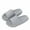 Gray, variant on Viluyesy Women and Men Slide Sandals, Soft Thick Sole Non-Slip Quick Drying Indoor Bathroom Slippers Gray