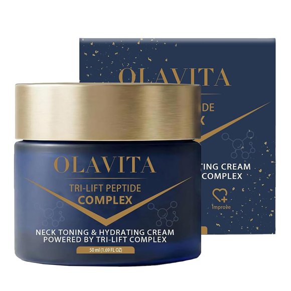 Crema hidratante OLAVITA 50 ml con complejo de péptidos