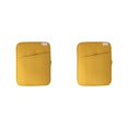thumbnail image 2 of pitrice 1/2/3 Tablet Sleeve Bag Laptop Pouch Multi Pockets Computer Notebook Keyboard Storage Charging Cable Organizer Office Travel Yellow 11inch 2PCS, 2 of 6
