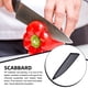 thumbnail image 3 of Inteprter Rebanadora de Chef de 8 pulgadas, cubierta antiarañazos, repuesto de peladores de frutas reutilizables, herramienta para rebanar, Protector, Cocina y Comedor Inteprter HA075172-01, 3 of 6