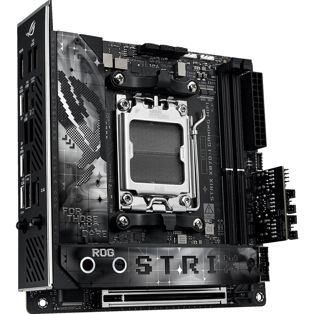 ASUS ROG Strix X870-I Gaming WiFi AMD AM5 Mini ITX Motherboard - ROGSTRIXX870-IGAMING