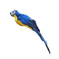 thumbnail image 6 of Xinyolin 25/35cm Handmade Parrot Animal Bird Lawn Figurine Ornament Yard Garden Decor, 6 of 6