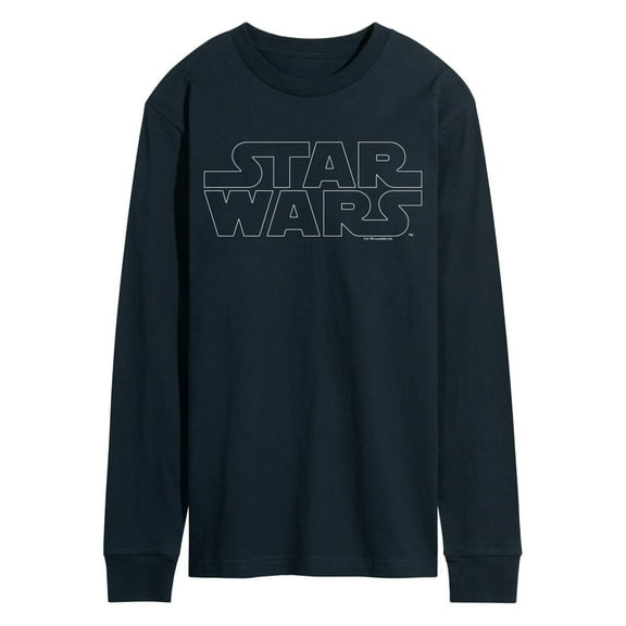 Star Wars - Logo Outline - Men's Long Sleeve Tee