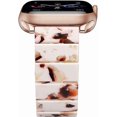 thumbnail image 2 of KOMI Band Replacement for Apple Watch 49mm 45mm 44mm 42mm 41mm 40mm 38mm Women Men Fashion Resin Wirstband Bracelet Strap for iWatch Ultra 2/1 Series 9 8 7 6 SE 5 4 3 2 1, 2 of 6