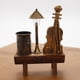 thumbnail image 5 of Estatua del portalápices, estatuilla de adornos para la boda, decoración del hogar, gabinete de oficina, dormitorio Sunnimix Titular de la pluma, 5 of 7