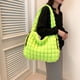 thumbnail image 5 of Bolso de hombro acolchado para mujer bolso Hobo acolchado bolso de hombro hinchado para fiesta y vacaciones, 5 of 9