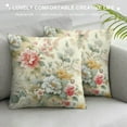 thumbnail image 3 of GOSMITH Floral Spring Pillow Covers Vintage Wild Flowers Decor Throw Pillows Outdoor Farmhouse Wildflower Plant Decorative Cushion for Couch Bed Sofa, 3 of 5