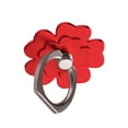 thumbnail image 3 of Sidaley Soporte Universal para anillo de dedo de teléfono con flores, accesorios portátiles para teléfono para iPhone, Huawei, soporte para anillo Teléfono y Comunicación rojo, 3 of 4