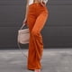 thumbnail image 1 of Pantalones Acampanados De Talle Alto Para Mujer, Diseño De Bolsillos Pantalones Acampanados Con Parte Inferior De Campana Para Mujer Otoño Invierno Color Puro Para El Trabajo ANGGREK  Otros, 1 of 7