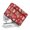 Ho Ho Santa Print, variant on HELLHERO Black Cat Sewing Machine Cover with Tote Handle and Pocket Easy Storage Washable Elastic Protective Cover