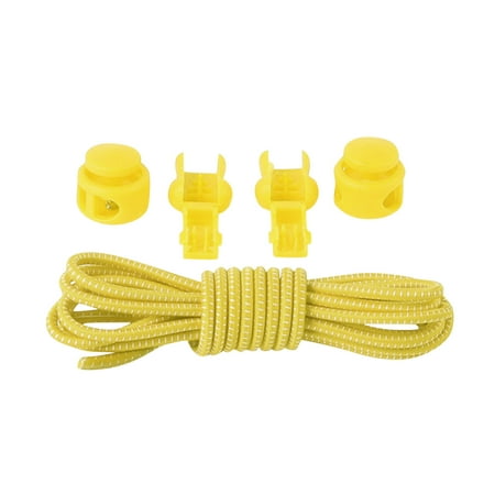 

HSMQHJWE No Tie Shoe Laces For Kids Round Shoelaces 36 Elastic Shoe Laces No Tie Adjustable Tieless Rubber Shoelaces For Sports Shoes Tan Shoelaces 40