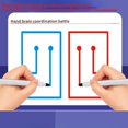 thumbnail image 2 of 20 pcs pattern Left and right brain development toys for children's whole brain thinking training, concentration, attention, fine motor training Puzzle teaching aids Halloween Christmas Gift, 2 of 5