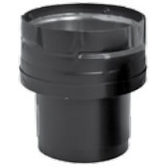 Dura Vent  3-4 in. PelletVent Pro Appliance Adapter & Increaser Harmon - Black