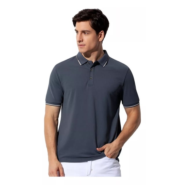 Playeras Tipo Polo Hombre Manga Corta Moda Ocio Arjen Kroos