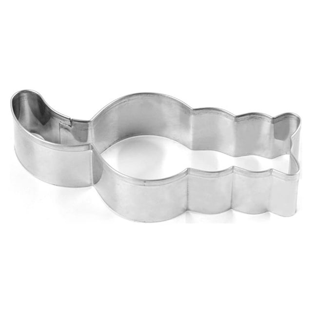 RO Molde de galletas de acero inoxidable, molde de corte de gatito de animales de dibujos animados bonitos, herramienta de molienda de fideos Mantou para cocina, herramienta para hornear, 1 pieza Sincero Electrónica
