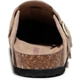 thumbnail image 4 of Womens and Mens Clogs Suede Boston Clog with Arch Support, Indoor Outdoor House Slippers for Women&Men, 4 of 6